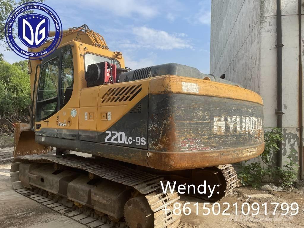 Hyundai 220LC-9S Beltegraver