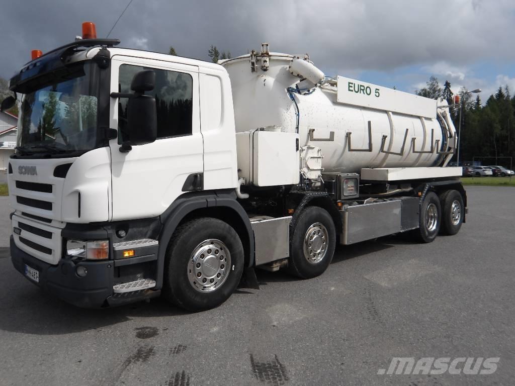 Scania P 400 LB Slamsugere