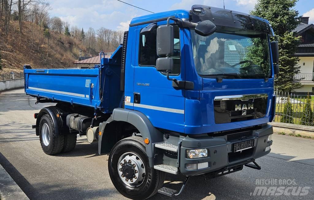 MAN TGM 18.290 4X4 Tippbil