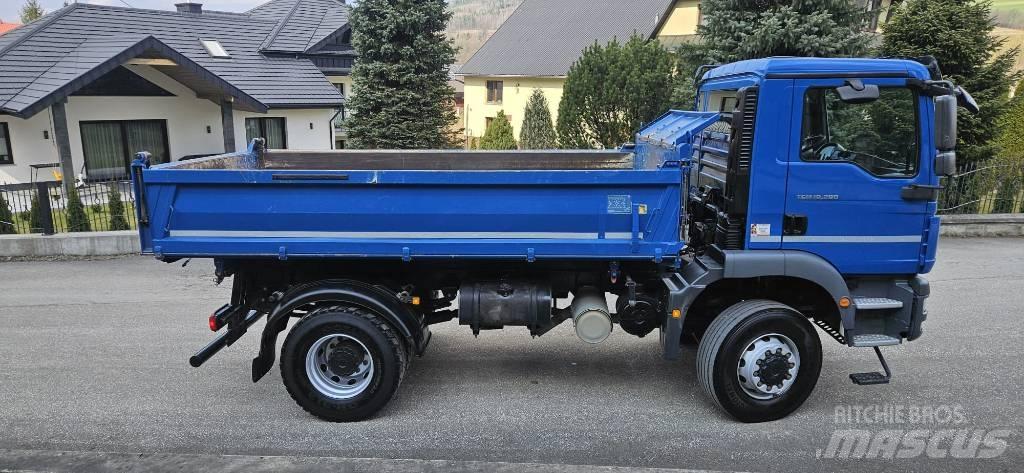MAN TGM 18.290 4X4 Tippbil