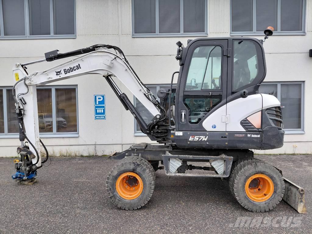 Bobcat E 57 W Hjulgravere