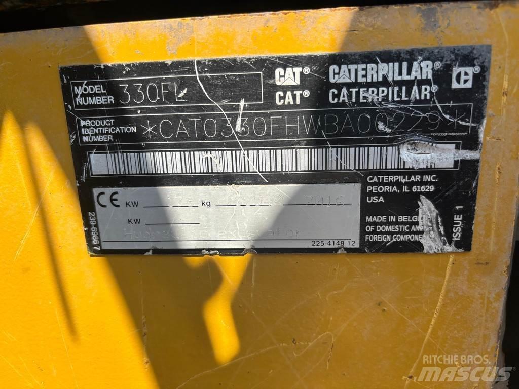 CAT 330FL Spesialtilpassede gravemaskiner