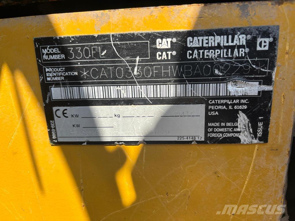 CAT 330FL Beltegraver
