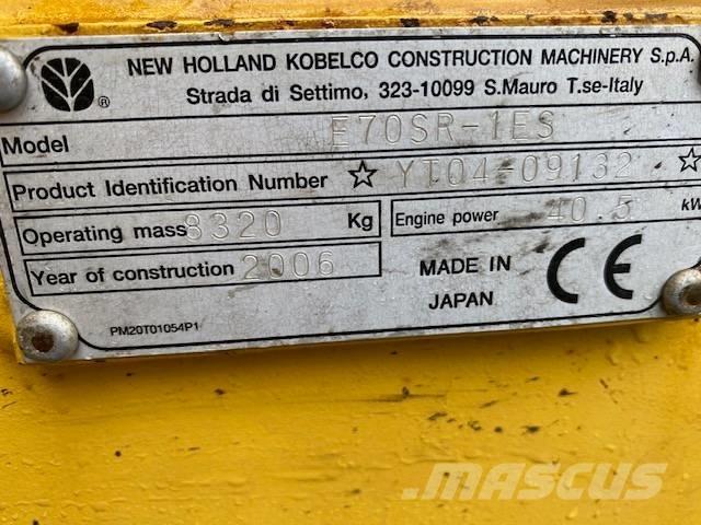 New Holland E 70 SR Midigravere 7 - 12t