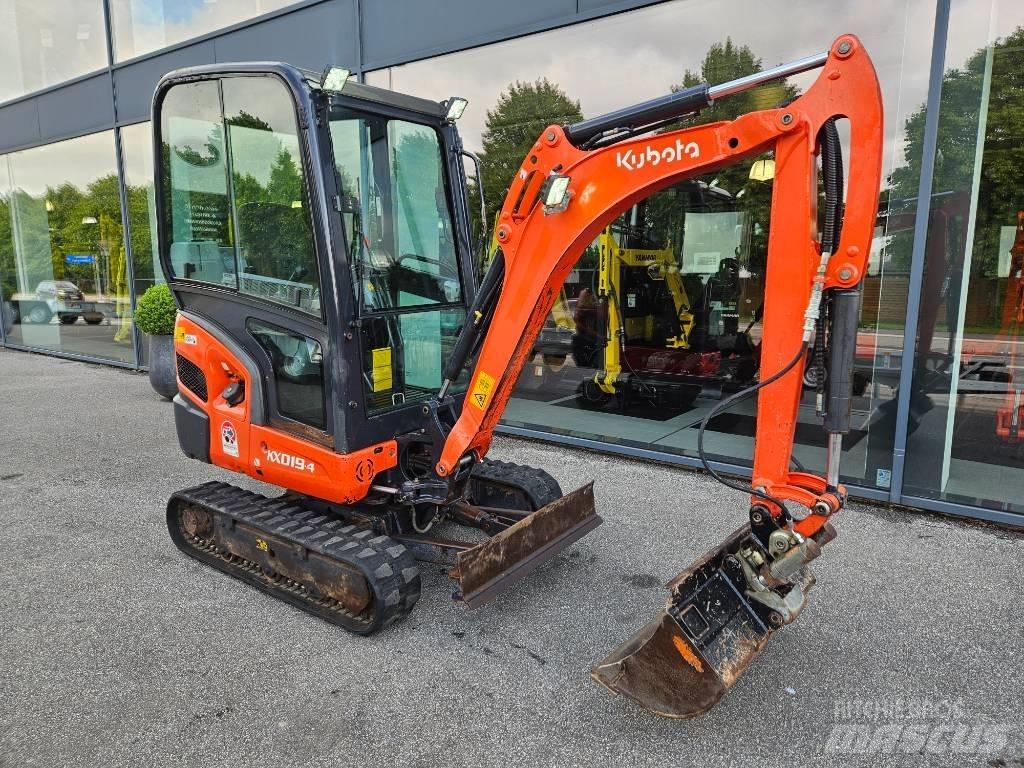 Kubota KX 019-4 Minigravere <7t