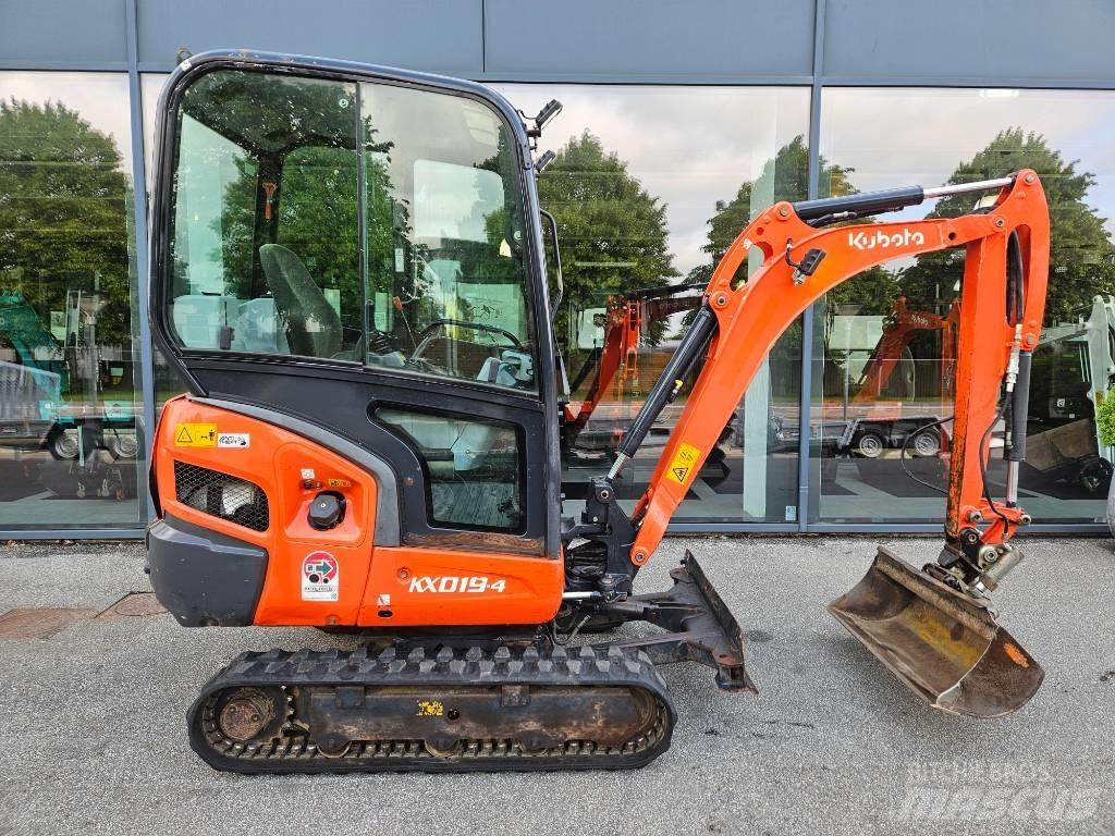 Kubota KX 019-4 Minigravere <7t