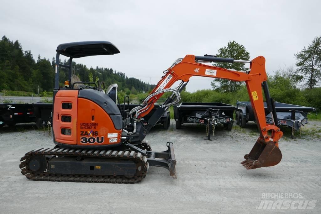 Hitachi ZX 30 U-5 A Minigravere <7t