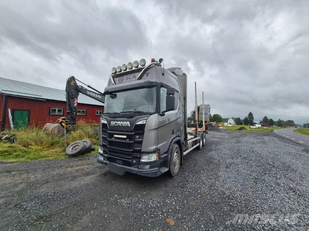Scania R 650 Tømmerbiler