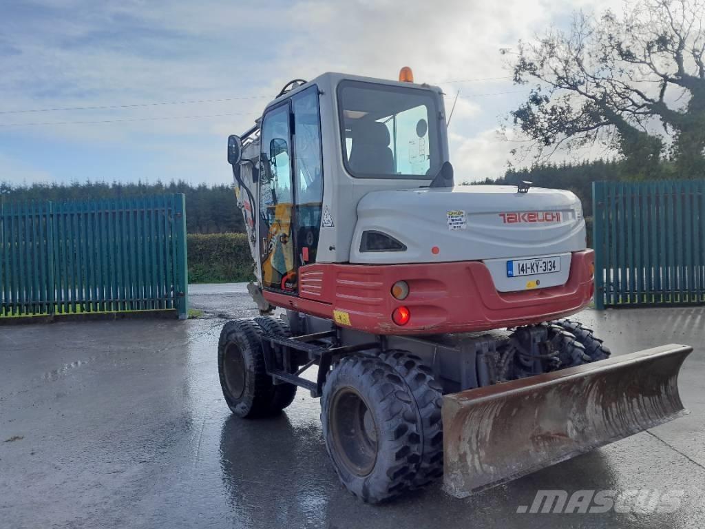 Takeuchi TB 295 W Hjulgravere