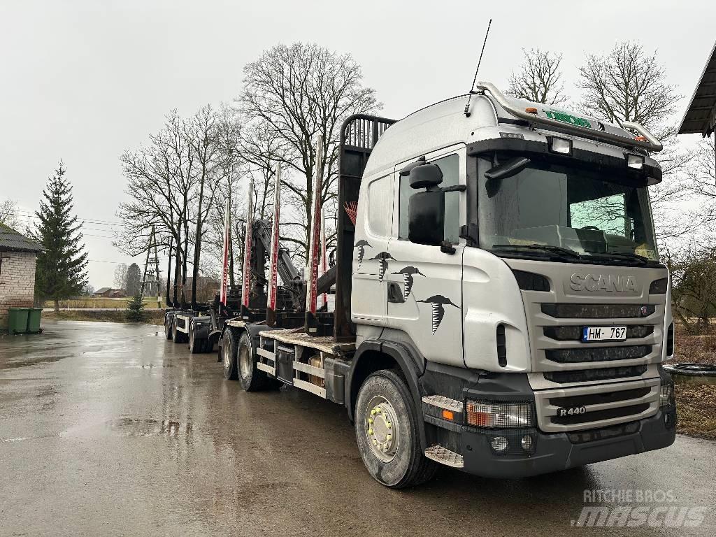 Scania R440 Tømmerbiler