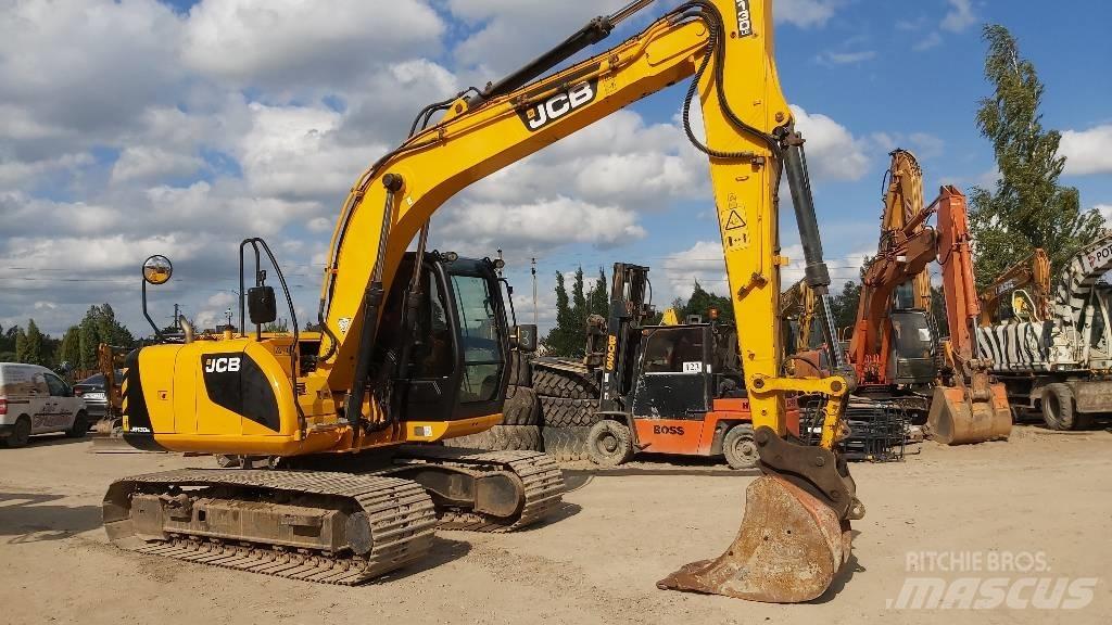 JCB JS 130 LC Beltegraver