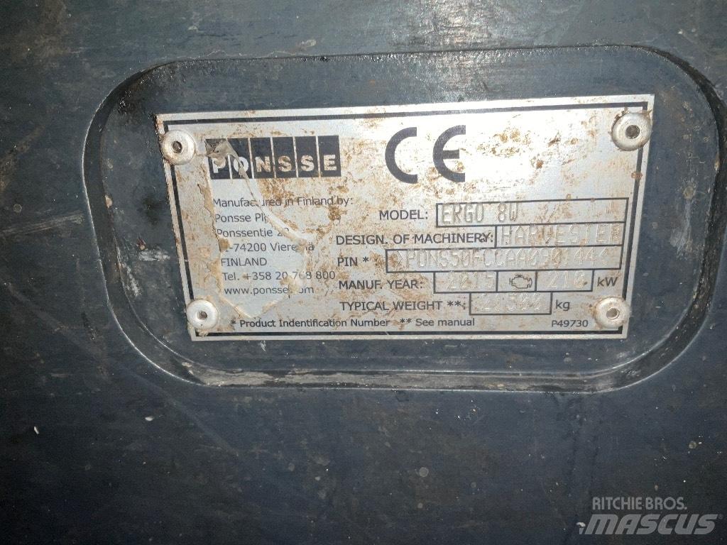 Ponsse ERGO 8W Hogstmaskiner