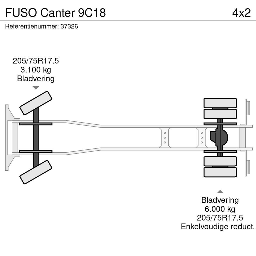 Fuso Canter 9C18 Renovasjonsbil