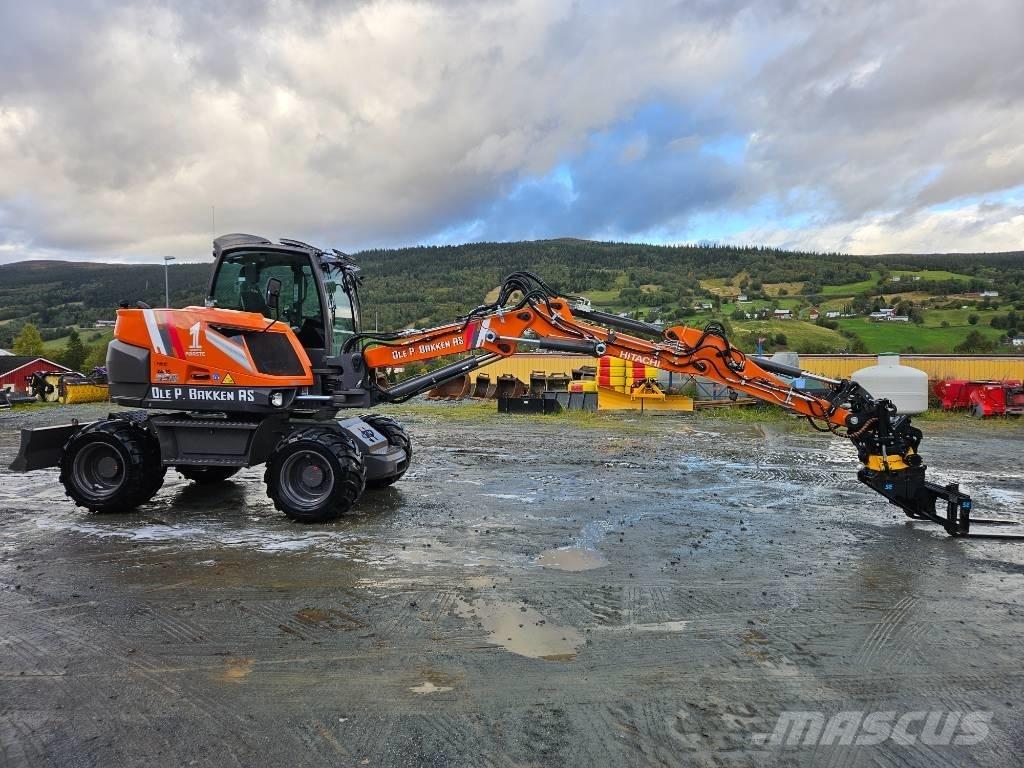 Hitachi ZX 95 W-7 Hjulgravere