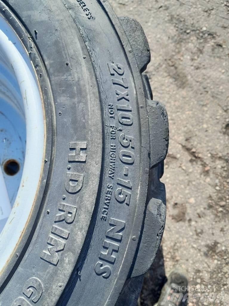BKT 27x10,50-15 Hjul Dekk, hjul og felger