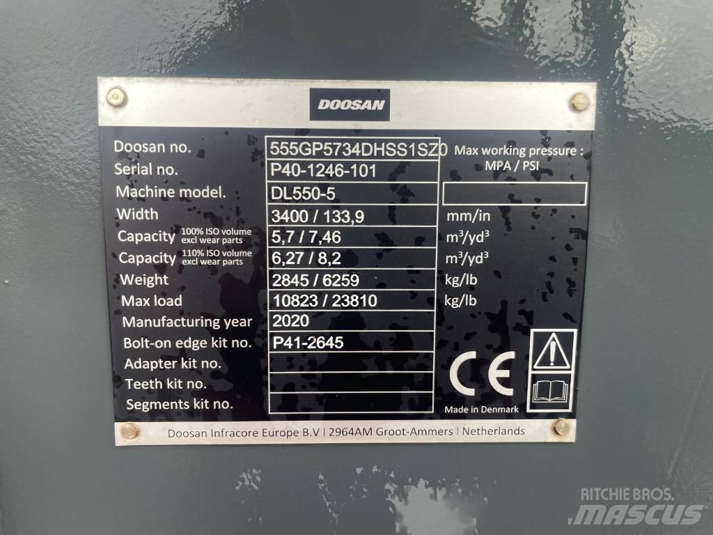 Doosan DL550 Skuffer
