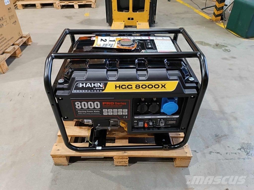  Hahn & Sohn HGG 8000 X Bensin Generatorer