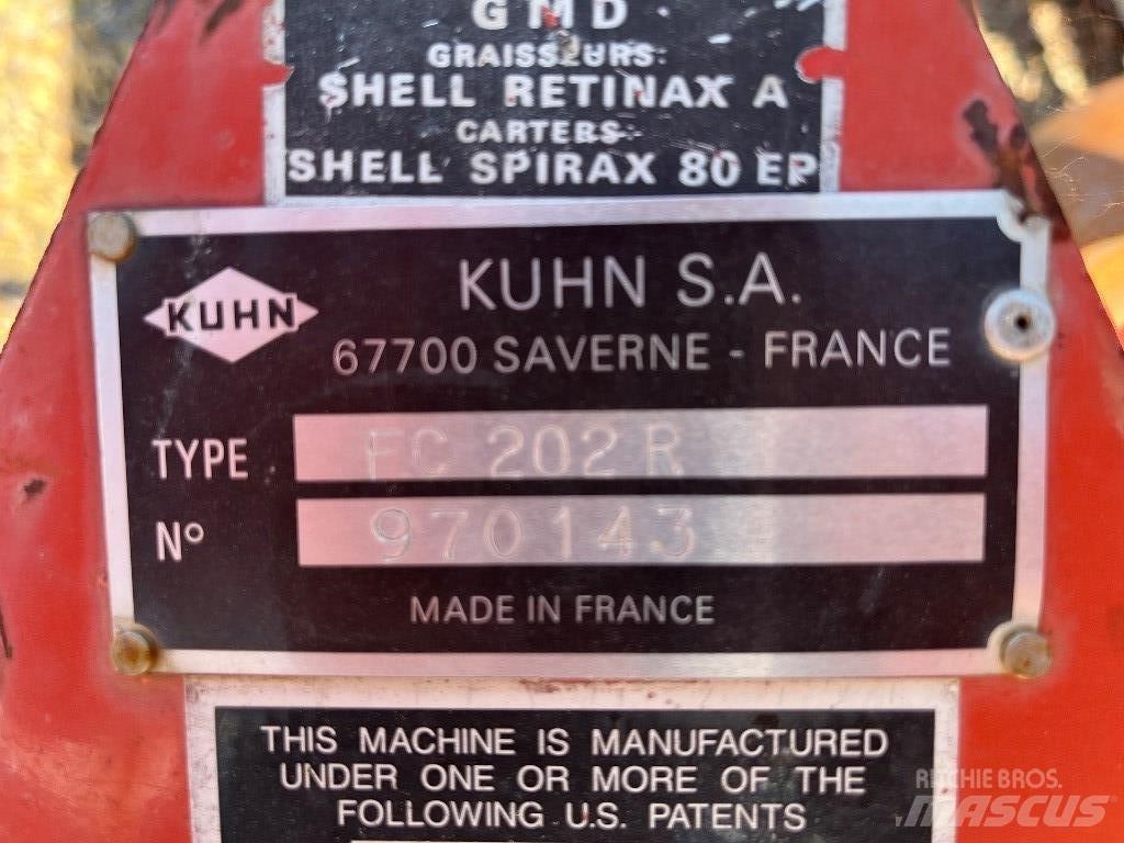 Kuhn FC 202 R Slåmaskiner