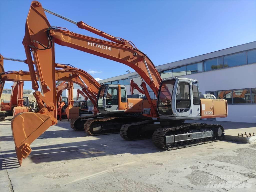 Hitachi EX 220-5 Beltegraver