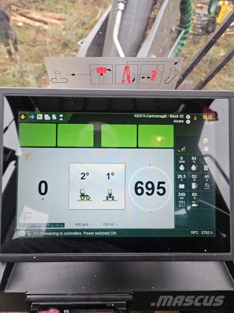 John Deere 1270G 8WD Hogstmaskiner