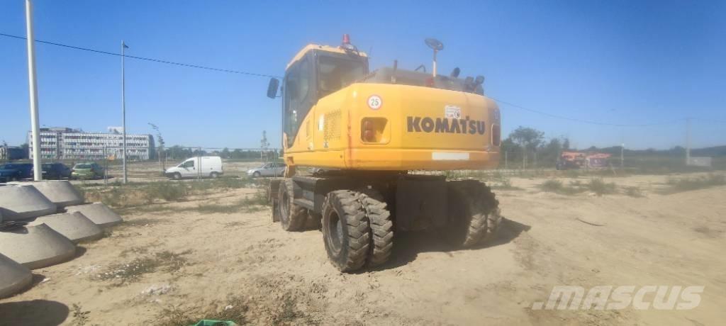 Komatsu PW 140-7 Hjulgravere