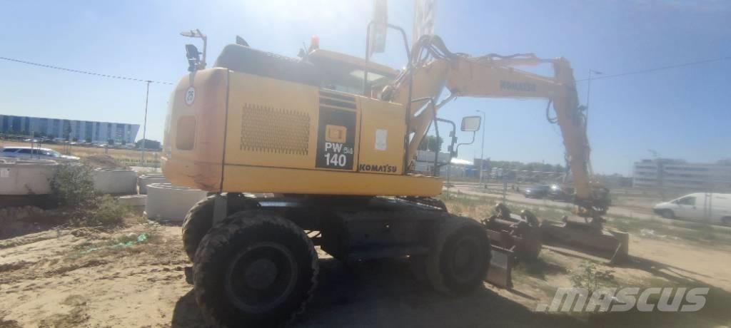 Komatsu PW 140-7 Hjulgravere