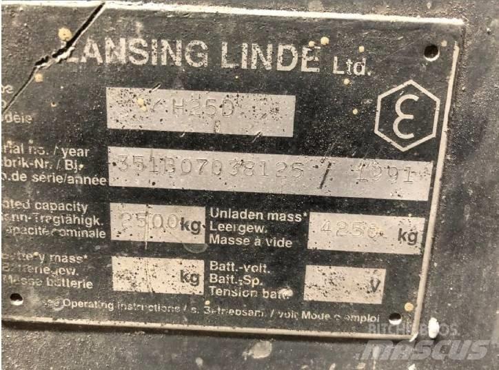 Linde H25D Diesel Trucker