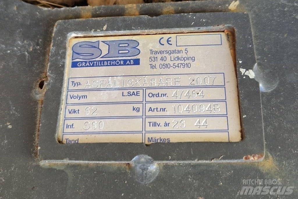 SB Asfaltskärare S60 Asfaltskjærer