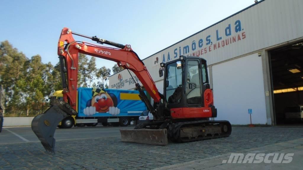 Kubota U 55-4 Minigravere <7t