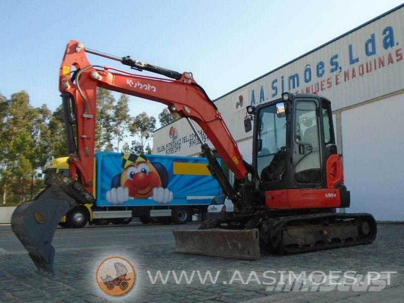 Kubota U 55-4 Minigravere <7t