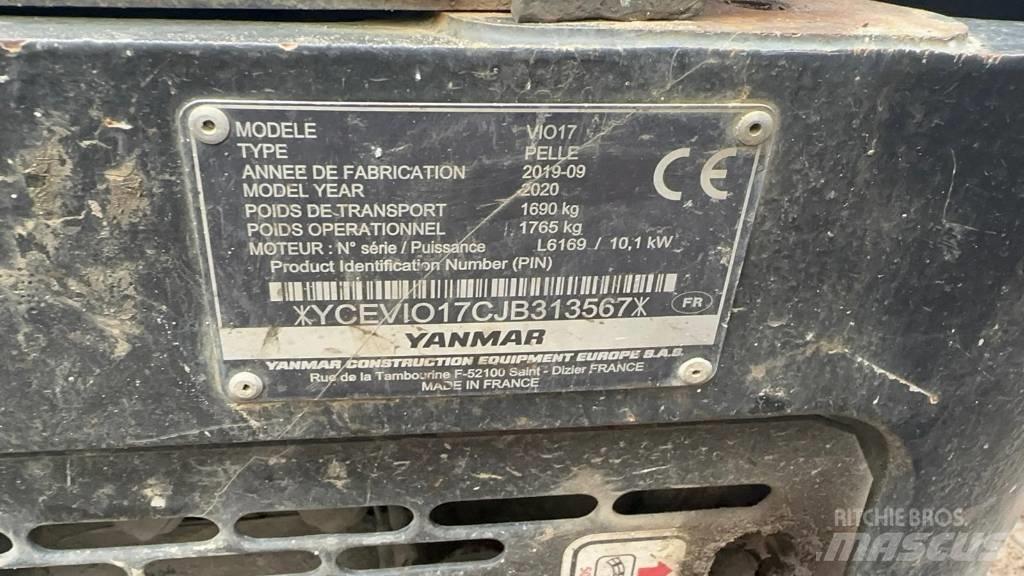 Yanmar Vio 17 Minigravere <7t