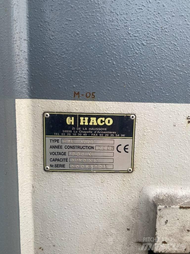  guillotine haco 3006 Sveisemaskin