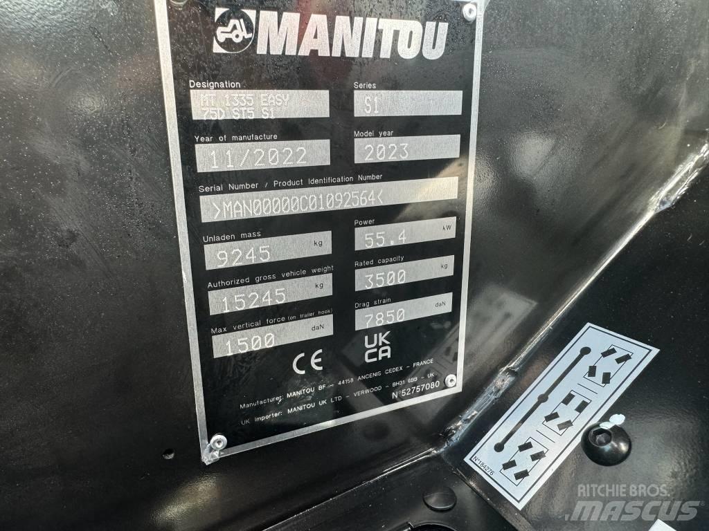Manitou MT 1335 Teleskoplastere
