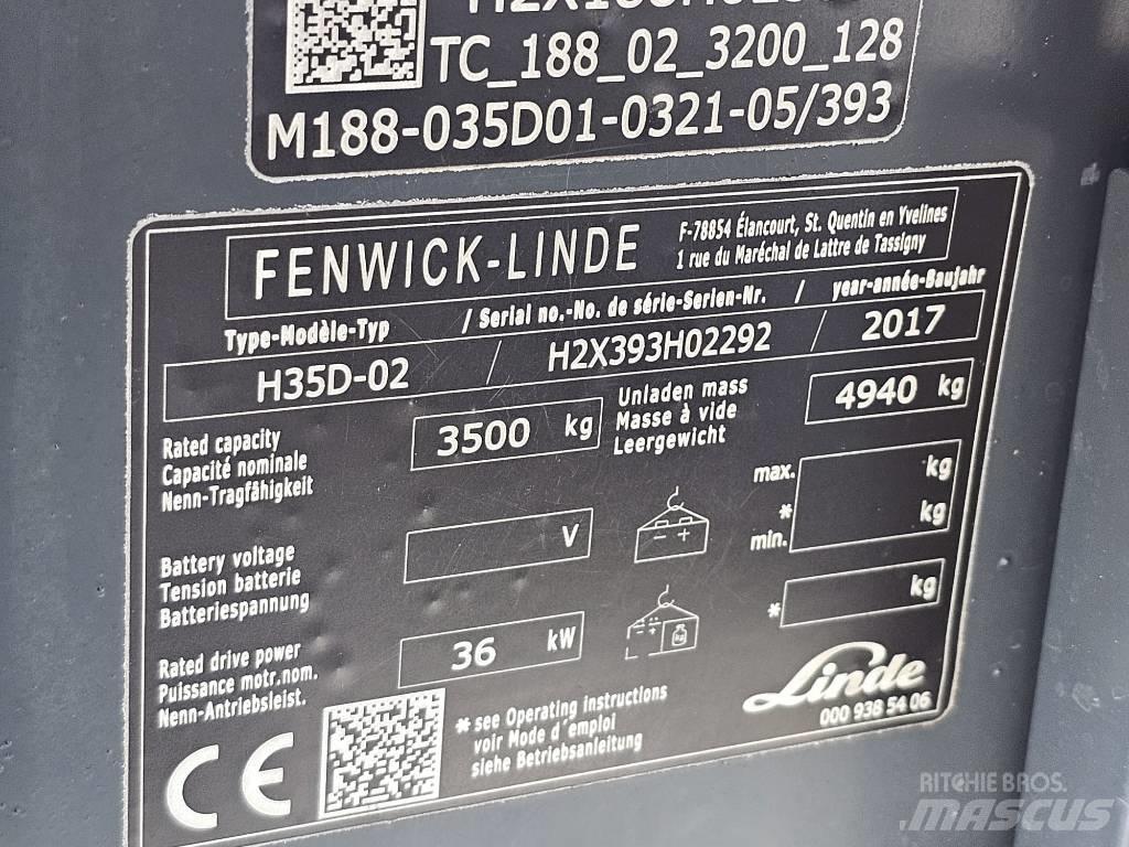 Linde H35D-02 Diesel Trucker