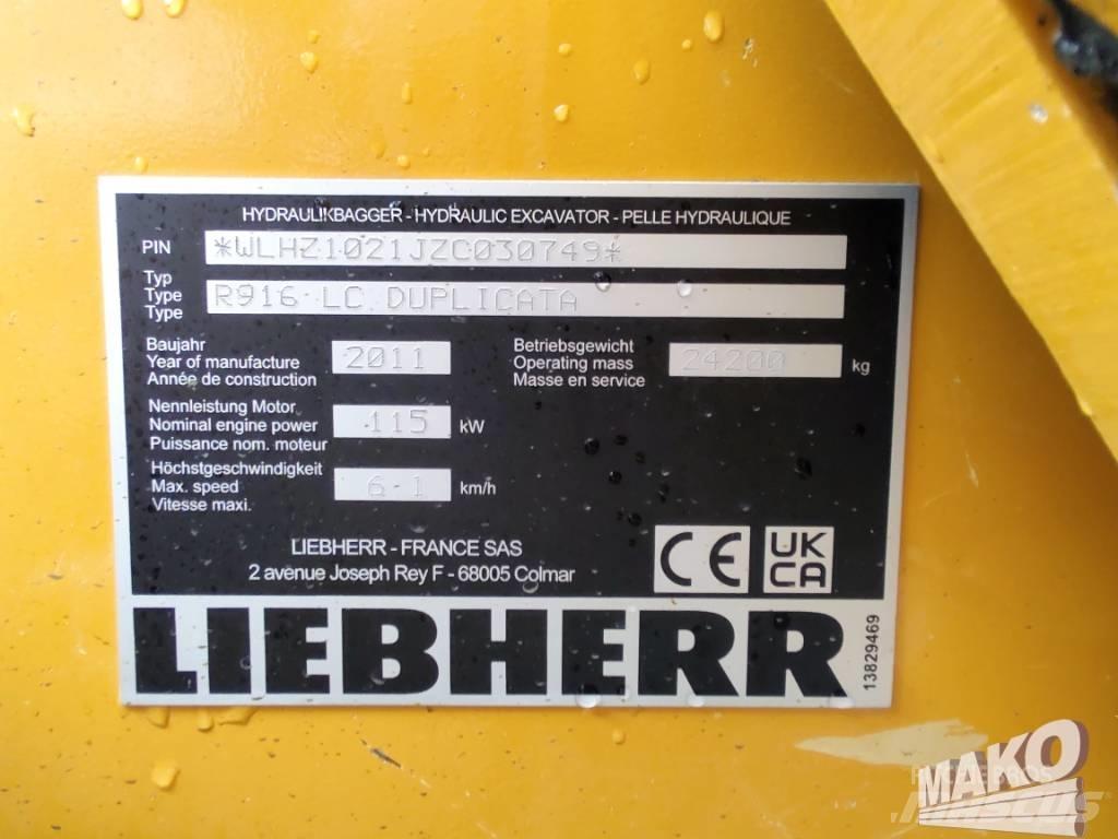 Liebherr R 916 Beltegraver