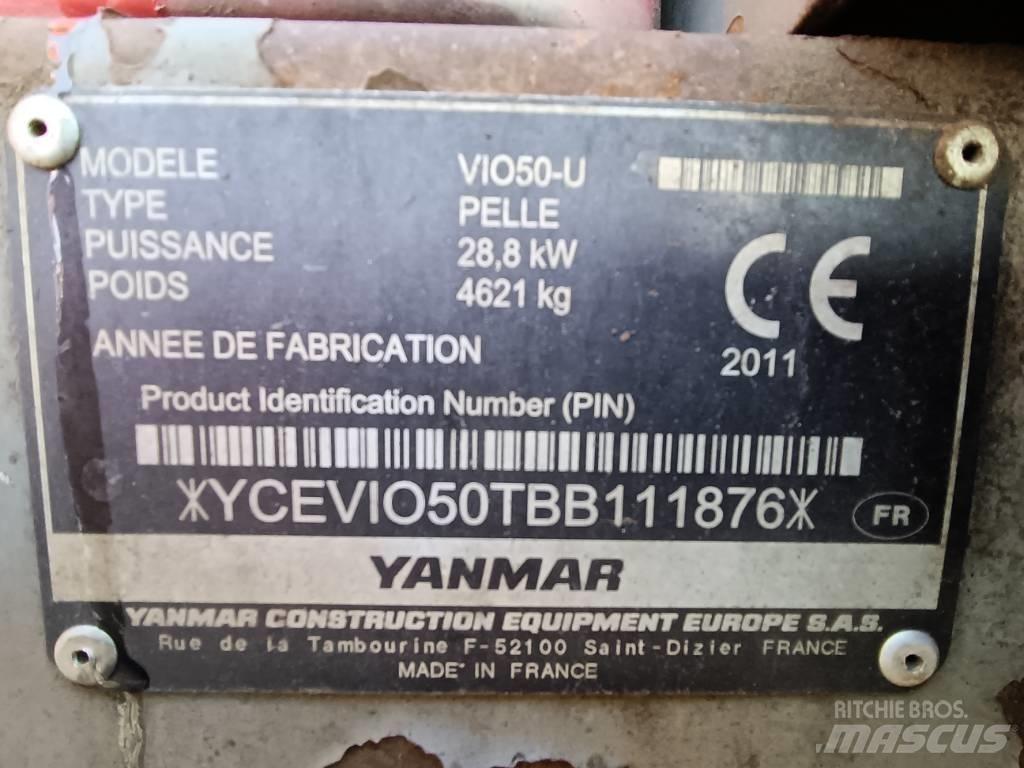 Yanmar Vio 50 Minigravere <7t