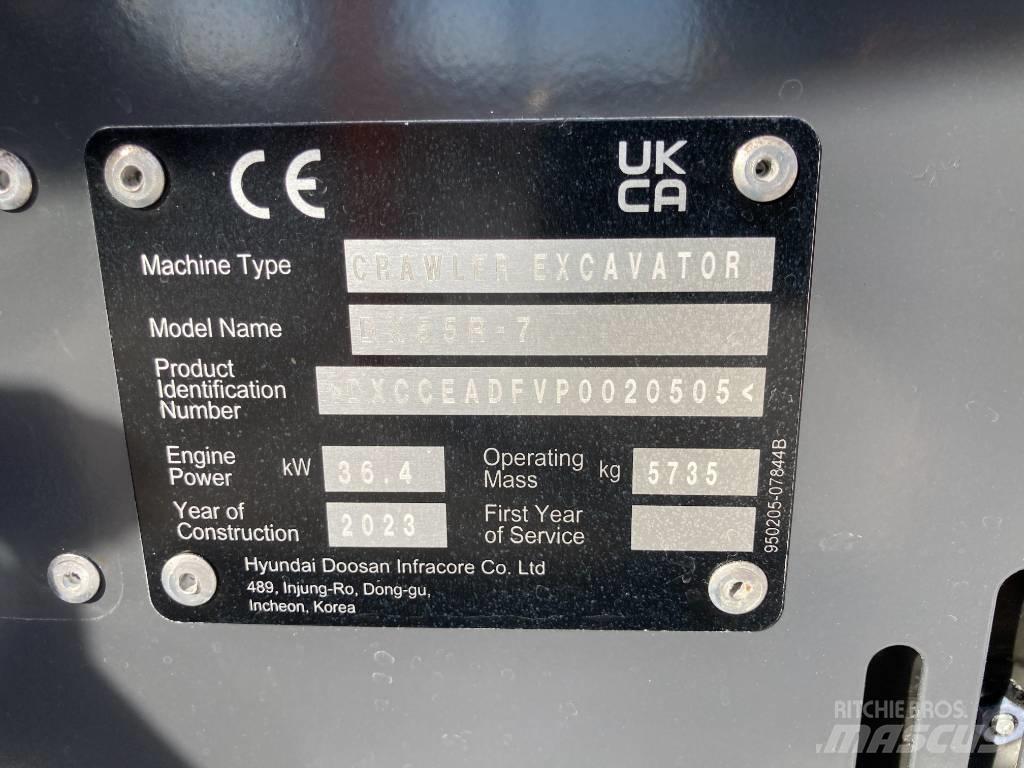 Develon DX 55 R-7 Minigravere <7t