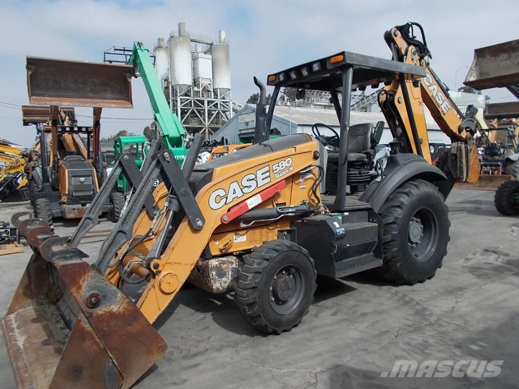 CASE 580 SN Traktorgravere
