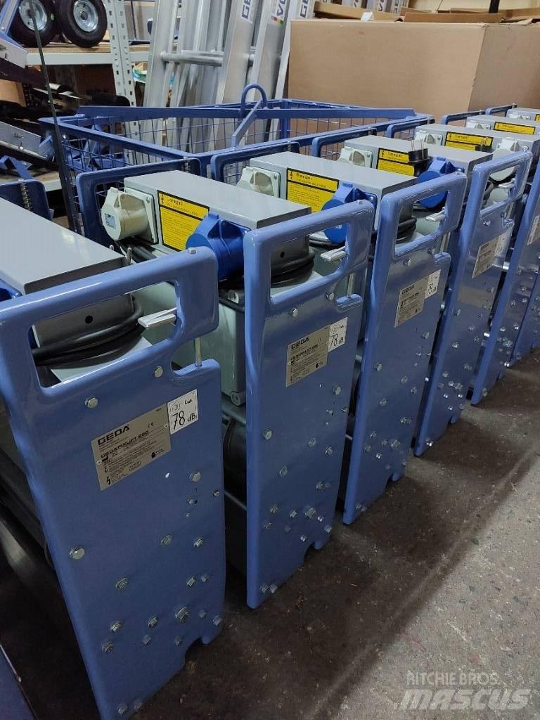Geda Fixlift 250 Stillas, vinsjer og vareheiser