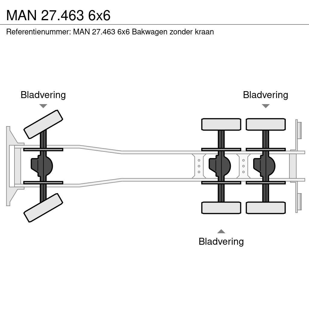 MAN 27.463 6x6 Skapbiler