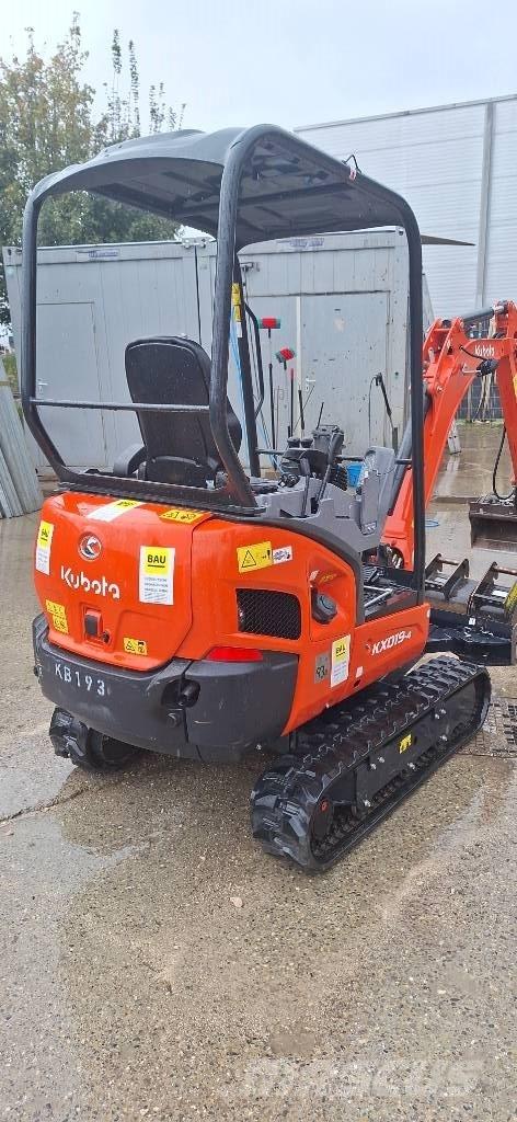 Kubota KX 019-4 Minigravere <7t