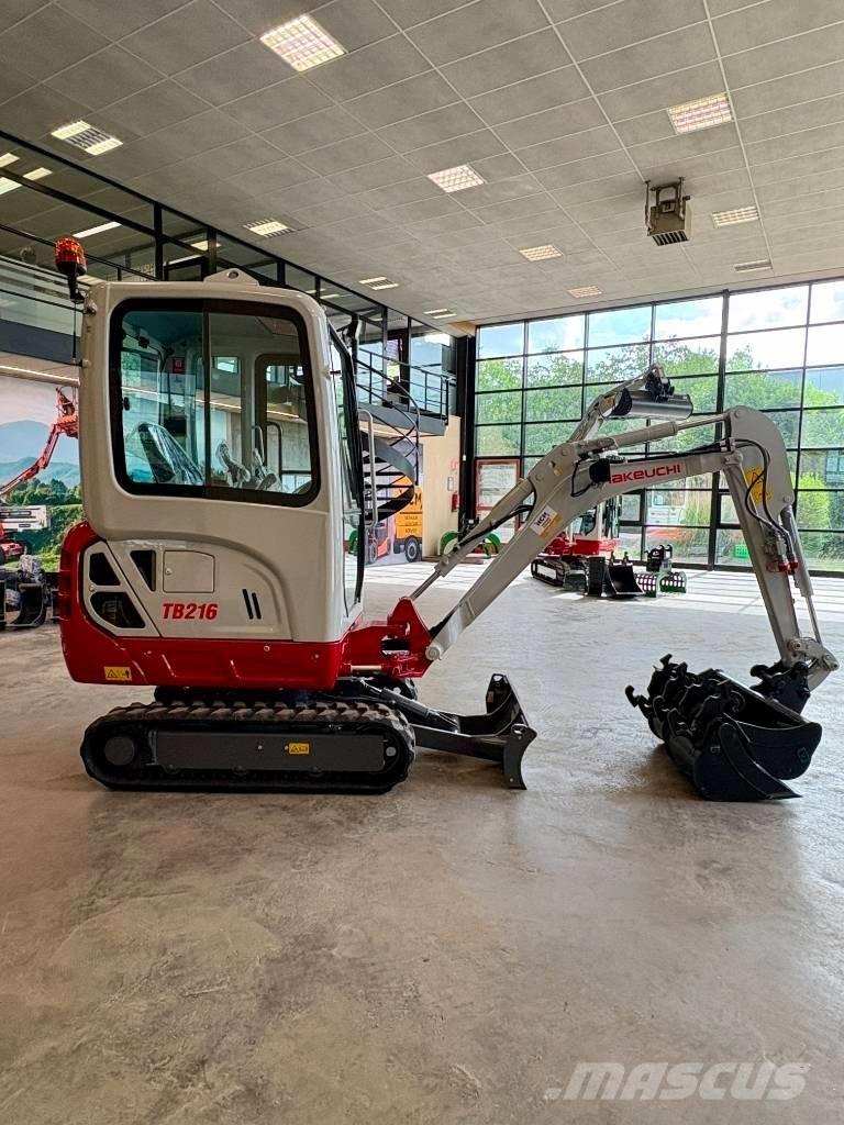 Takeuchi TB 216 Minigravere <7t
