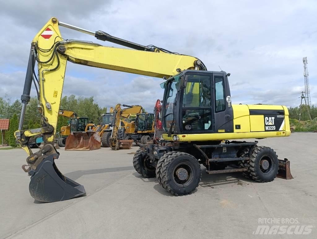 CAT M 322 D Hjulgravere