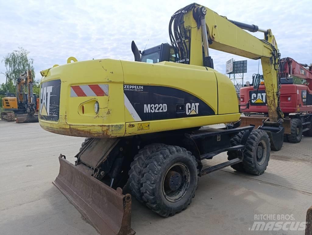 CAT M 322 D Hjulgravere