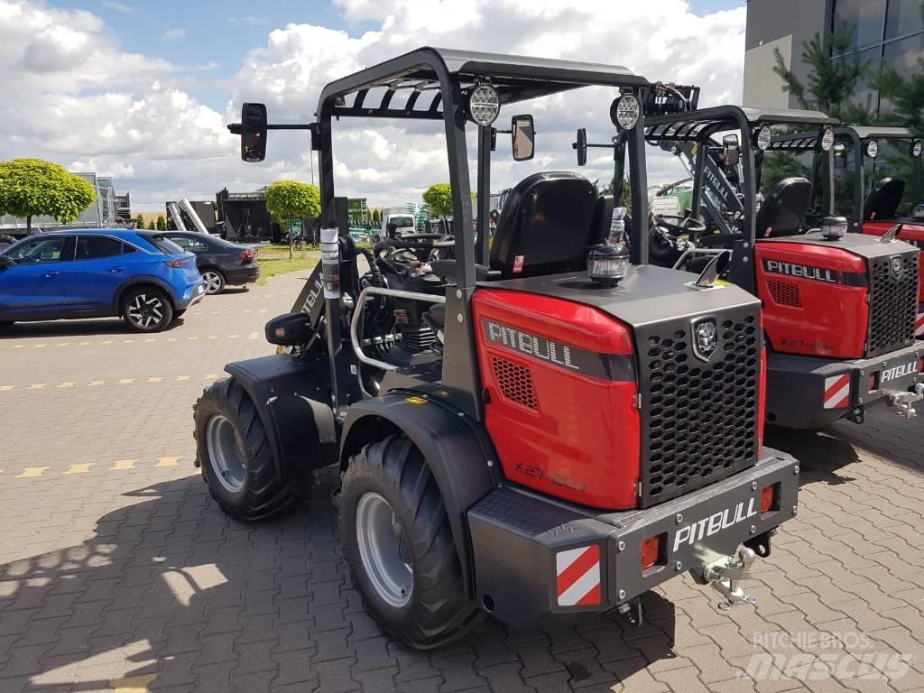 Pitbull X27-26V Teleskoplastere for Landbruk
