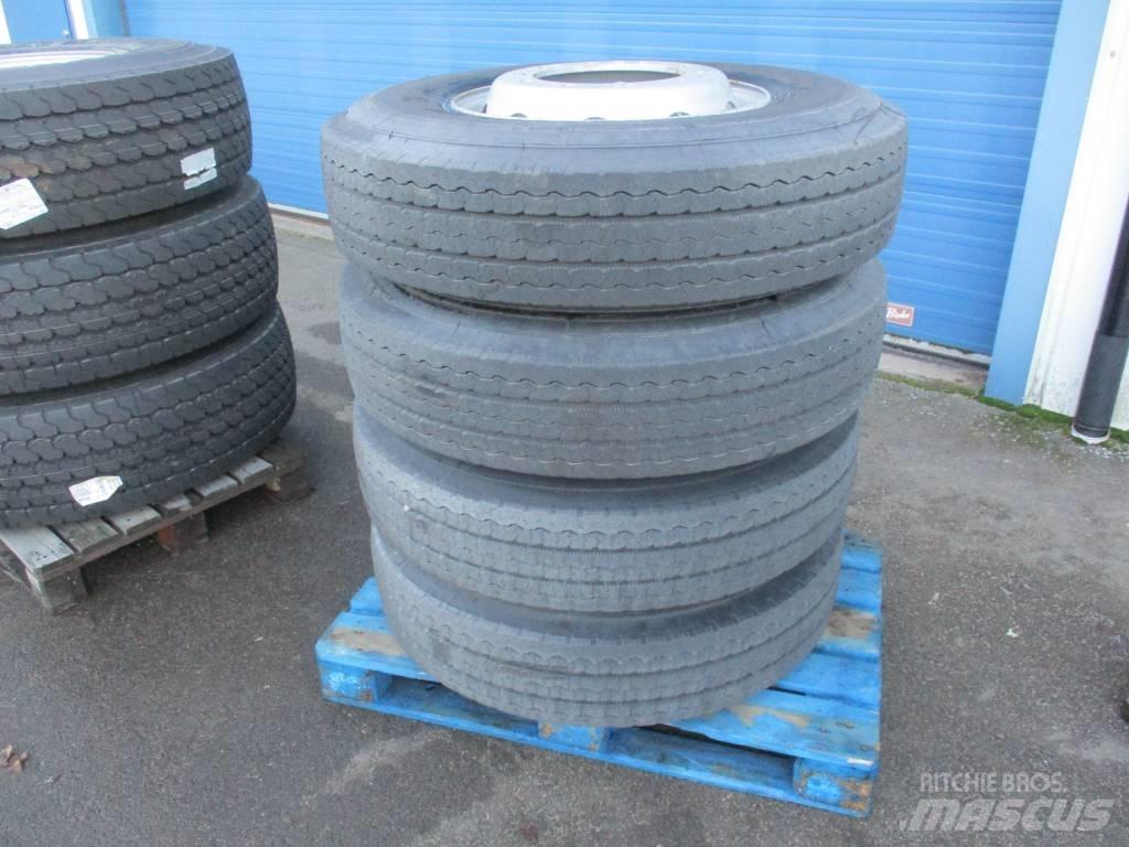 Michelin XZA 12x22,5 Dekk, hjul og felger