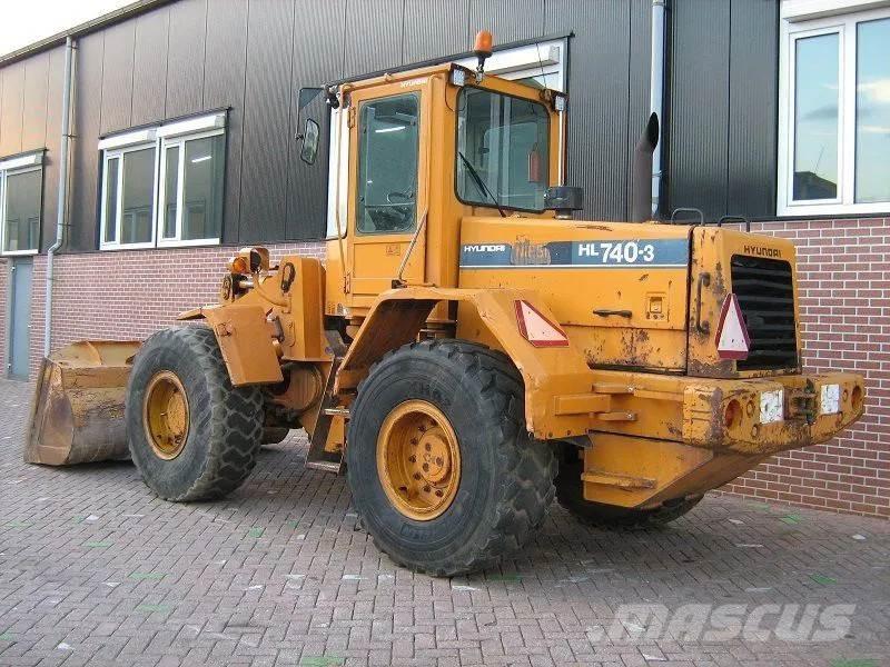 Hyundai HL740-3 Hjullastere