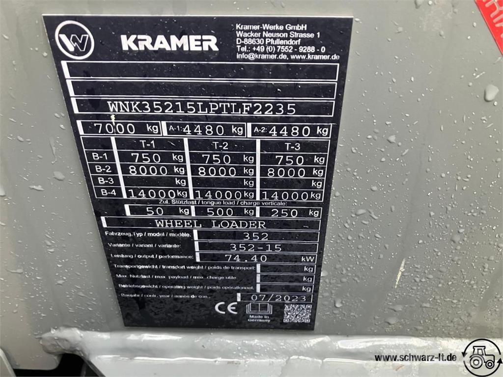 Kramer KL 35.8T Teleskop bomlifter