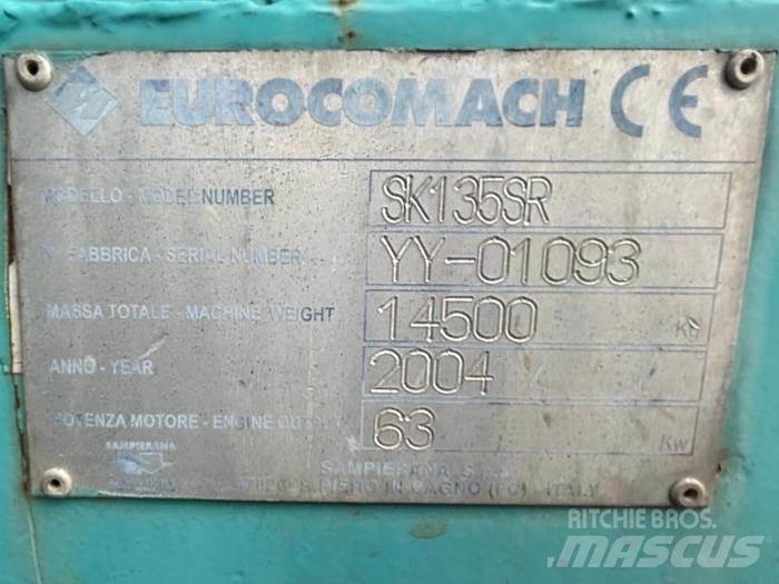 Kobelco SK135SR Spesialtilpassede gravemaskiner