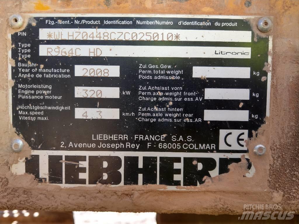 Liebherr R 964 C HD Beltegraver
